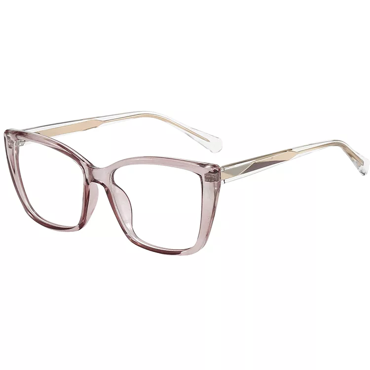 Geometric Pattern colored Core Wire Temple Frames